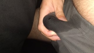 Cumming in Underpants with Lots of Precum